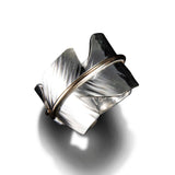 1915L - Large Feather Ring