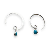 2121 - Crescent Drop Earrings