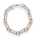 H60 - Twisted Chain Link Bracelet