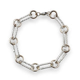 H60 - Twisted Chain Link Bracelet