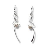 2322W - Swirl Pearl Earrings